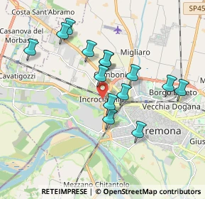Mappa Via Valtellina, 26100 Cremona CR, Italia (1.67929)