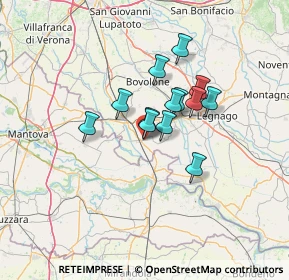 Mappa Via del Donatore, 37060 Gazzo Veronese VR, Italia (9.17923)