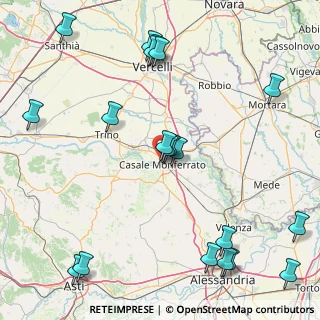 Mappa Via Sergio Oliaro, 15033 Casale Monferrato AL, Italia (21.7595)