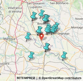 Mappa 37060 Gazzo Veronese VR, Italia (11.19947)