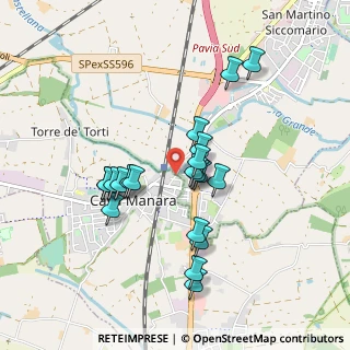 Mappa Via P. Borsellino, 27028 San Martino Siccomario PV, Italia (0.7975)