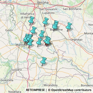 Mappa Via Don Giuseppe Viviani, 46039 Villimpenta MN, Italia (11.77778)
