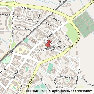 Mappa Via Rio San Gallo, 12, 10136 Settimo Torinese, Torino (Piemonte)