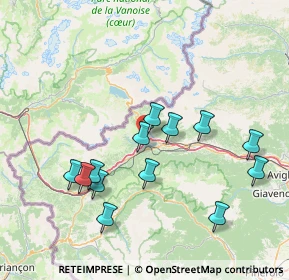 Mappa 10050 Giaglione TO, Italia (15.33769)