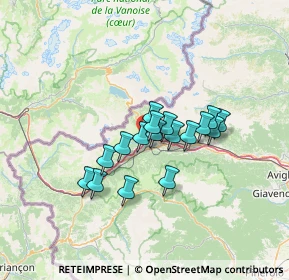 Mappa 10050 Giaglione TO, Italia (9.68176)