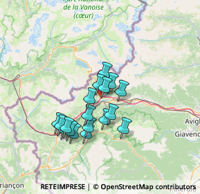 Mappa 10050 Giaglione TO, Italia (11.12389)