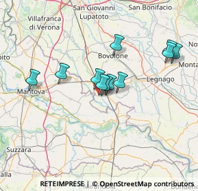 Mappa Via Brancon, 37060 Gazzo Veronese VR, Italia (11.90545)