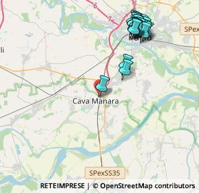 Mappa Via Marconi Guglielmo, 27051 Cava Manara PV, Italia (4.774)