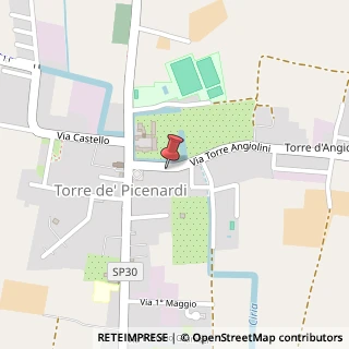 Mappa Via Torre Angiolini, 6, 26038 Torre De' Picenardi CR, Italia, 26038 Torre de' Picenardi, Cremona (Lombardia)