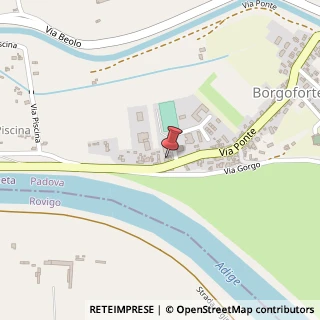 Mappa Via Ponte, 6, 35022 Anguillara Veneta, Padova (Veneto)