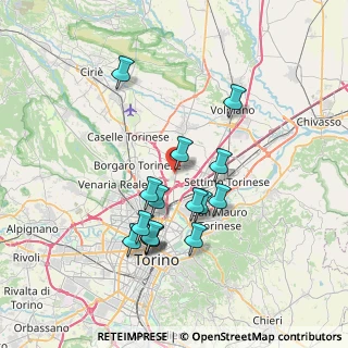 Mappa 10071 Mappano TO, Italia (6.64)