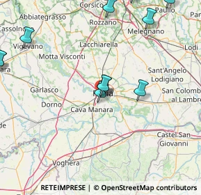 Mappa Via Giuseppe Maria Giulietti, 27100 Pavia PV, Italia (23.49)