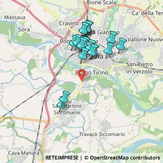 Mappa Viale Giulietti, 27100 Pavia PV, Italia (1.768)