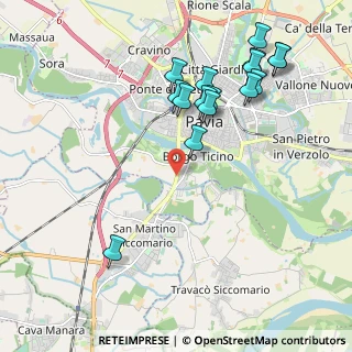 Mappa Viale Giulietti, 27100 Pavia PV, Italia (2.21563)