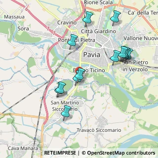 Mappa Viale Giulietti, 27100 Pavia PV, Italia (2.02154)