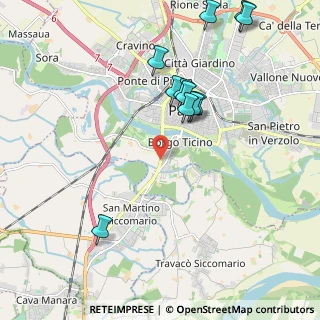 Mappa Viale Giulietti, 27100 Pavia PV, Italia (2.25364)