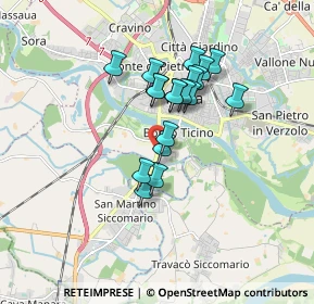 Mappa Via Giuseppe Maria Giulietti, 27100 Pavia PV, Italia (1.31789)