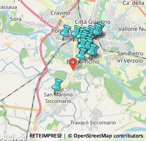 Mappa Via Giuseppe Maria Giulietti, 27100 Pavia PV, Italia (1.4045)