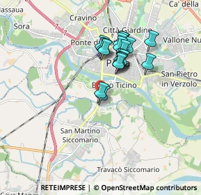 Mappa Via Giuseppe Maria Giulietti, 27100 Pavia PV, Italia (1.42737)