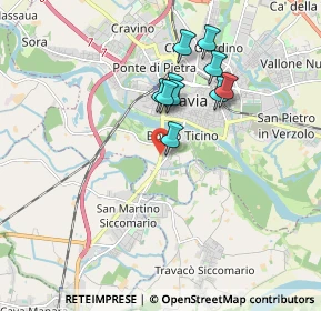 Mappa Via Giuseppe Maria Giulietti, 27100 Pavia PV, Italia (1.97833)