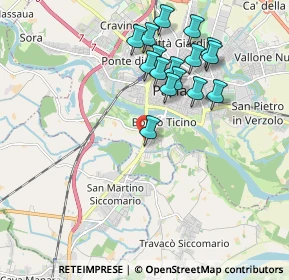Mappa Via Giuseppe Maria Giulietti, 27100 Pavia PV, Italia (1.84688)