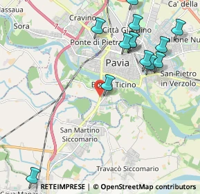 Mappa Via Giuseppe Maria Giulietti, 27100 Pavia PV, Italia (2.42308)