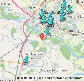 Mappa Via Giuseppe Maria Giulietti, 27100 Pavia PV, Italia (2.21563)