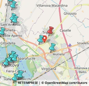 Mappa Strada Ghisiolo, 46100 Mantova MN, Italia (3.24412)
