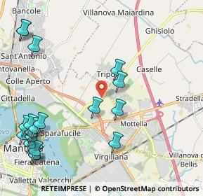 Mappa Strada Ghisiolo, 46100 Mantova MN, Italia (2.83158)