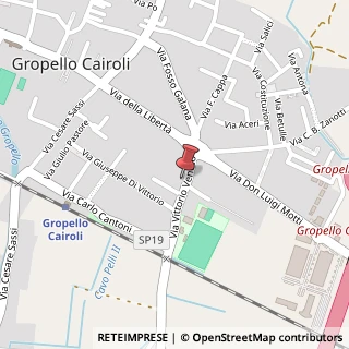Mappa Via della Libertà, 13, 27027 Gropello Cairoli, Pavia (Lombardia)