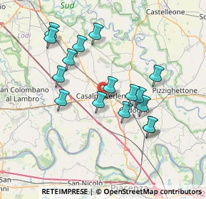 Mappa Via El Greco, 26841 Casalpusterlengo LO, Italia (6.79188)