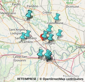 Mappa Via El Greco, 26841 Casalpusterlengo LO, Italia (12.20316)