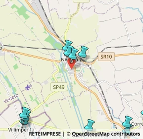 Mappa Via Guglielmo Marconi, 37054 Nogara VR, Italia (3.0025)