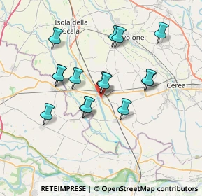 Mappa Via Guglielmo Marconi, 37054 Nogara VR, Italia (6.32)