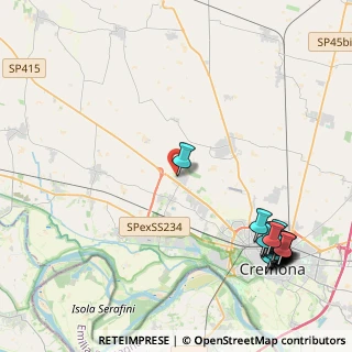 Mappa Via Redenzione, 26022 Castelverde CR, Italia (5.9965)