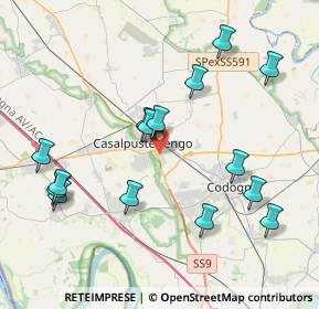 Mappa Via Salvador Allende, 26841 Casalpusterlengo LO, Italia (4.292)