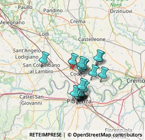 Mappa Via Salvador Allende, 26841 Casalpusterlengo LO, Italia (10.341)
