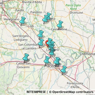 Mappa Via Salvador Allende, 26841 Casalpusterlengo LO, Italia (13.22063)