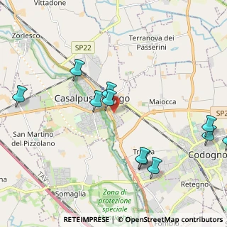 Mappa Via Salvador Allende, 26841 Casalpusterlengo LO, Italia (2.62083)