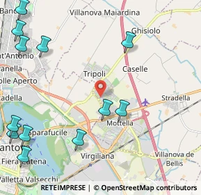 Mappa Via Don Leoni, 46030 Mottella MN, Italia (3.04)