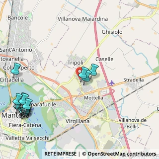 Mappa Via Don Leoni, 46030 Mottella MN, Italia (3.206)