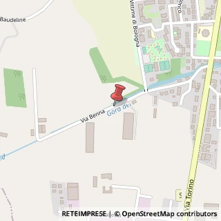 Mappa Strada benna 2/a, 10040 Leini, Torino (Piemonte)