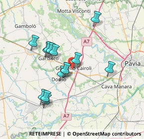 Mappa Str. Birosla, 27027 Gropello Cairoli PV, Italia (6.54714)