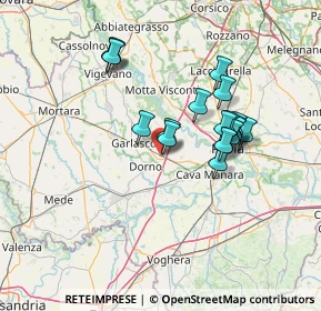 Mappa Str. Birosla, 27027 Gropello Cairoli PV, Italia (11.99158)