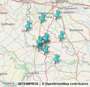 Mappa Via Tiziano, 46030 San Giorgio di Mantova MN, Italia (9.20091)