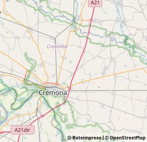 Mappa 26043 Persico Dosimo CR, Italia (6.1755)