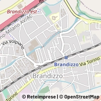 지도 Brandizzo