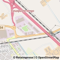 Mapa Ospedaletto Lodigiano