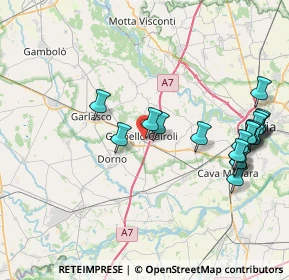 Mappa Via Vittorio Veneto, 27027 Gropello Cairoli PV, Italia (9.0925)