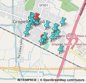 Mappa Via Vittorio Veneto, 27027 Gropello Cairoli PV, Italia (0.354)